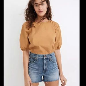 Madewell The Perfect Jean Short in Bartow Wash